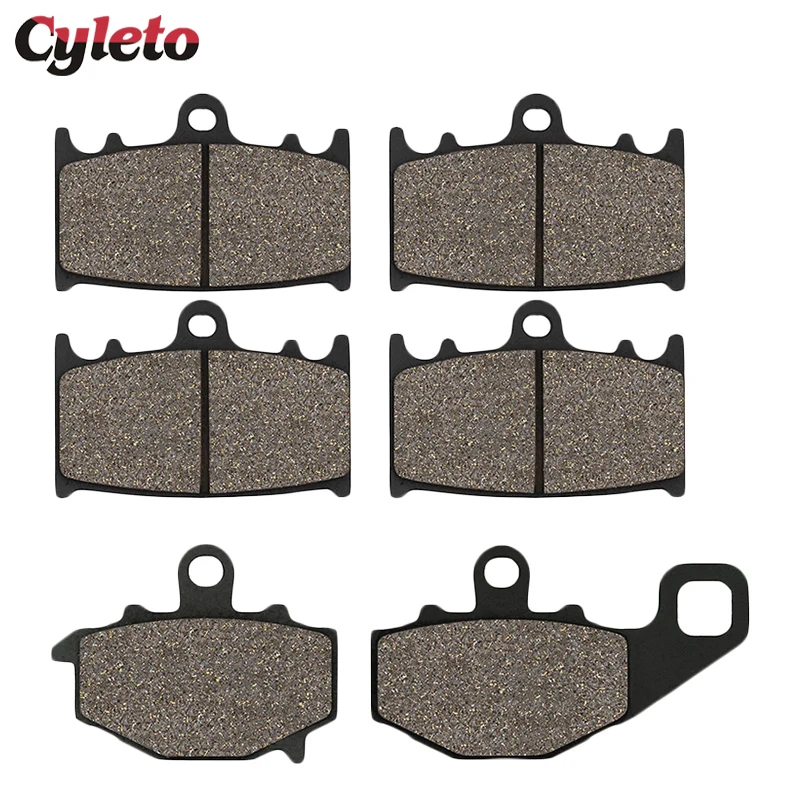 Motorcycle Front & Rear Brake Pads for Kawasaki Ninja ZX 600 ZX6R ZX9R ZR400 Zephyr ZR 400 ZZR400 ZZR 400 ZX400 ZZR600 ZZR 600