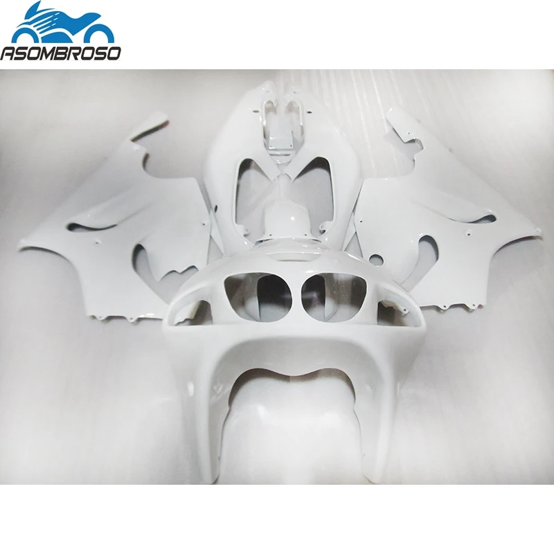 

High Quality Motorcycle for Kawasaki Ninja ZX7R fairing kit 1996-2003 full white fairing set zx7r 96 97 98 99 00 01 02 03 HX81