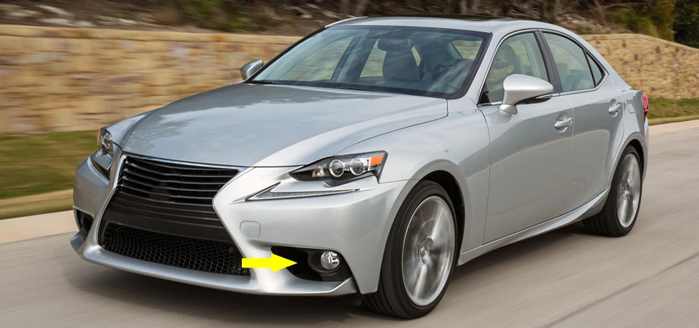 Led Fog Lamp Car Driving Light Angel Eye Aperture DRL PTF 15Wx2 12V for Lexus IS XE30 Is250 Is300h Is350 Is200t 2014 2015 2016 detail image 2
