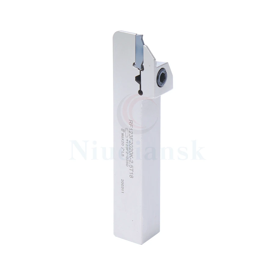 Portaherramientas de ranurado de RF123E1616-2T17, herramienta de torno CNC, RF123G2525M-3T20, RF123F2020K-2.5T18, Arbor RF123, 1 ud.