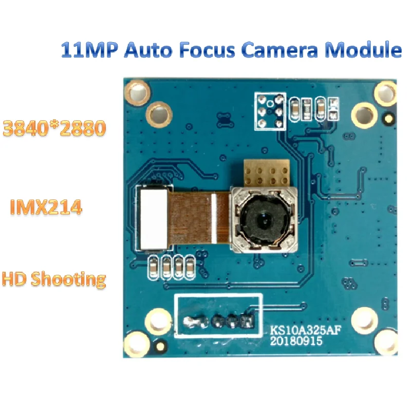 11MP Sony IMX214 Sensor Autofoco de alta velocidade e módulo de câmera USB de tiro HD