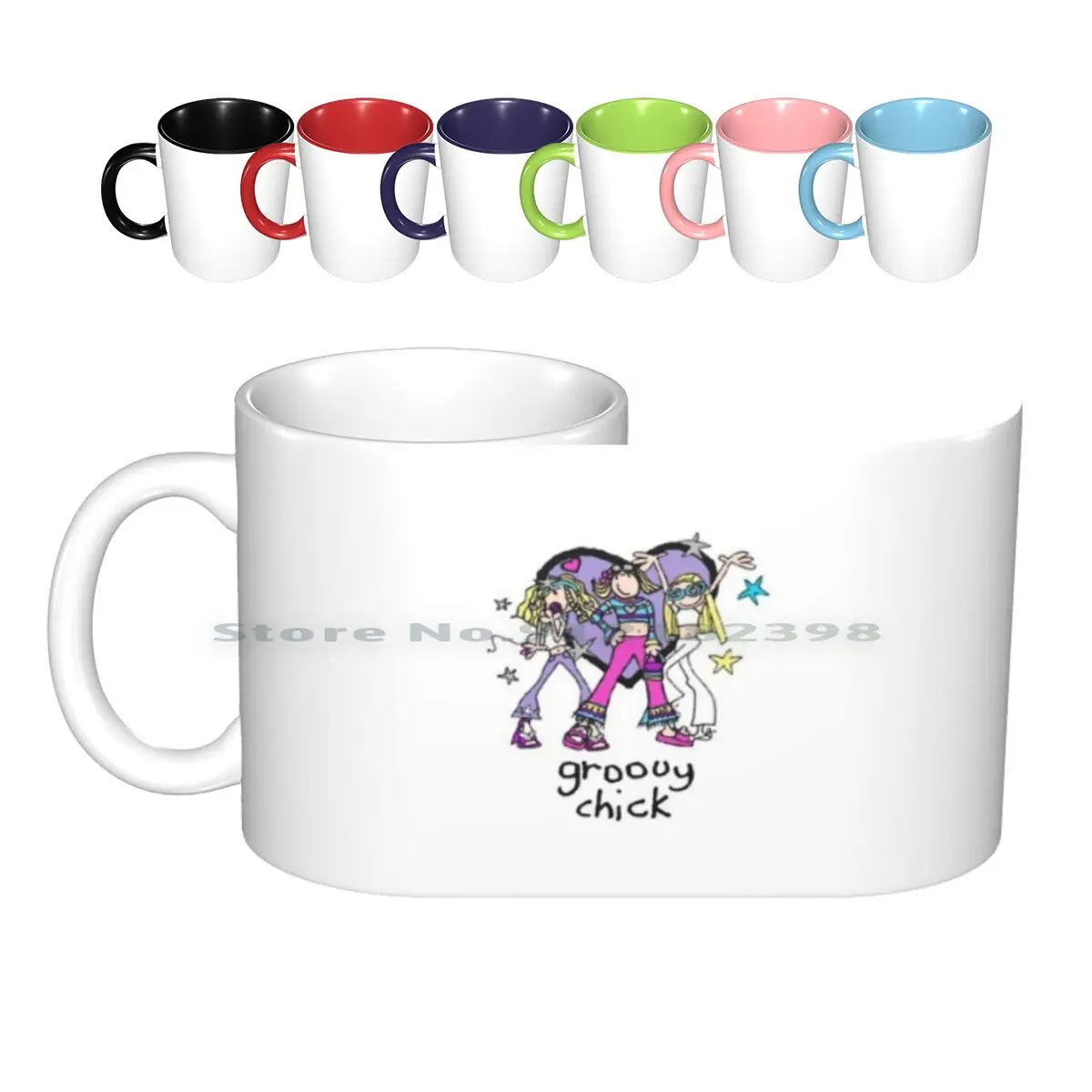 Groovy Chick ?essential Ceramic Mugs Coffee Cups Milk Tea Mug Groovy Chick Groovy Chick 1 Groovy Chick 2 Groovy Chick Groovy