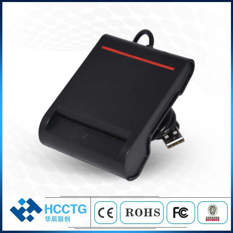 

Contact IC ISO 7816 Class A, B C With USB2.0 Interface Smart Card Reader DCR30