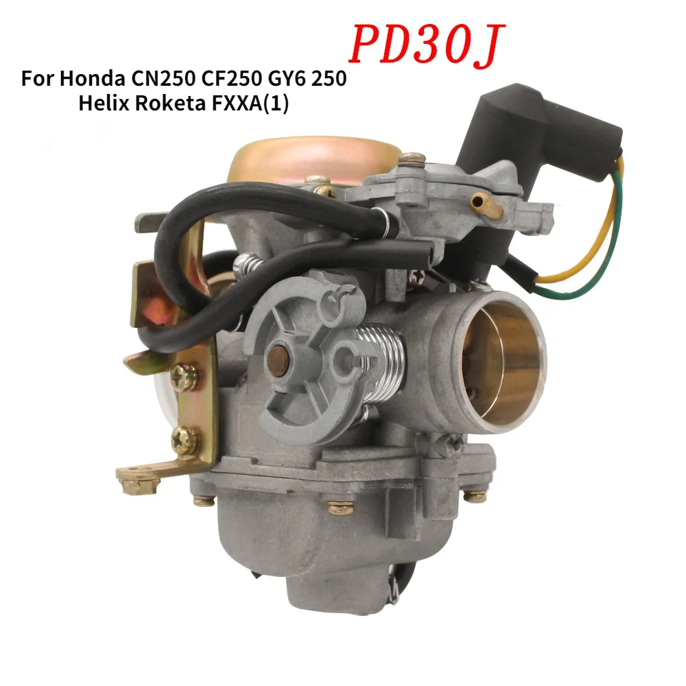 PD30J 30mm 250cc Carburetor With E-Choke CF250 CH250 CN250 GY6 250 Helix Roketa Propeller Qlink 4 STROKE For Off Road Carb