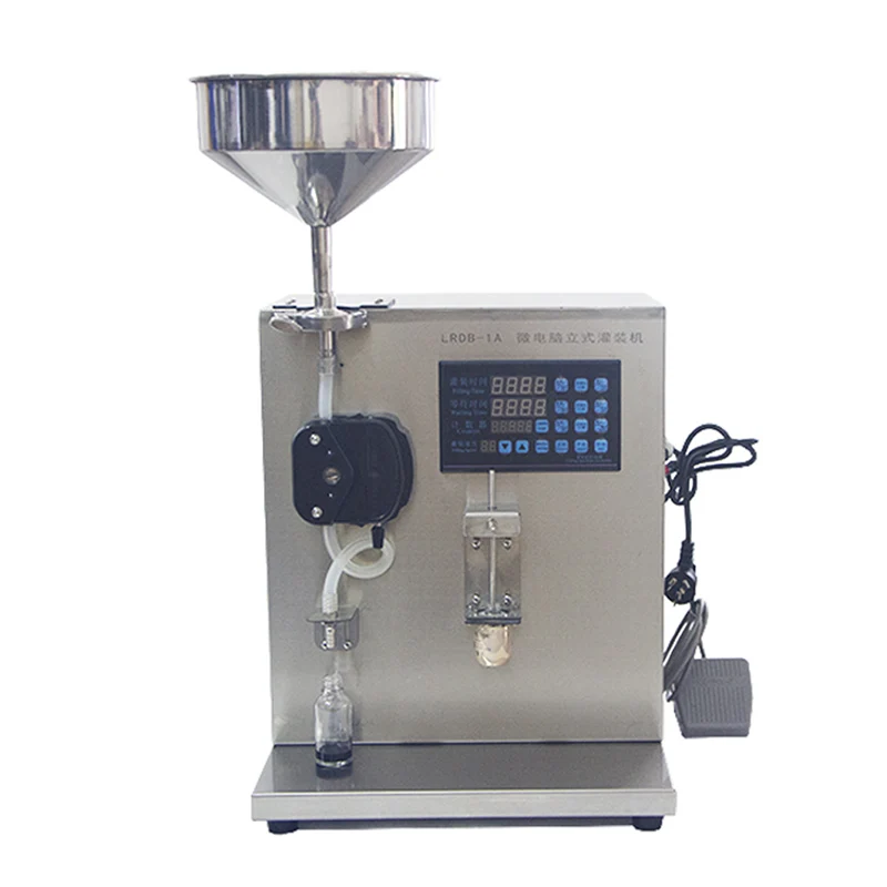 

Peristaltic Pump Sticky Liquid Filling Machine LRDB-1A Nail Polish Cream Ointment Perfume Mascara Lipgloss Filler