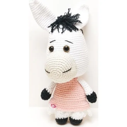 Ass Bernard 23 cm Organic Amigurumi Mesh Toy