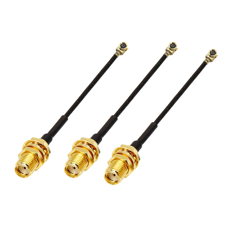 5.8G Transmitter Connector Cable SMA to UFL/ IPX / IPEX RF Coax Adapter Linear Antenna Assembly RG178 w/ Pigtail Cable 1.13mm