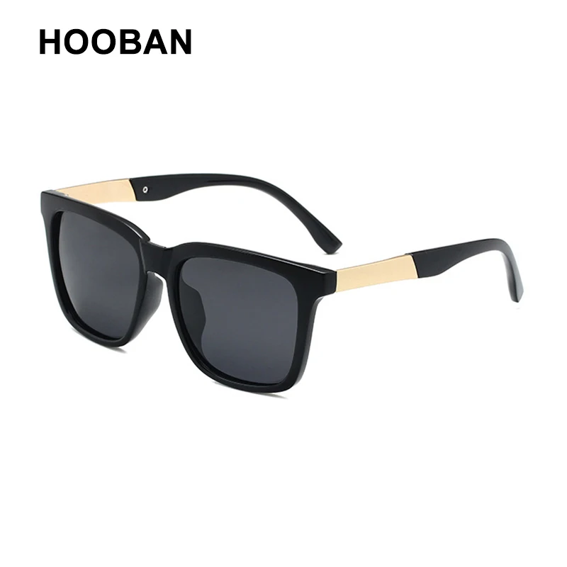 Square Polarized Sunglasses Men Classic Square Big Sun Glasses Male Fashion Mirror Lens Driving Eyeglasses UV400