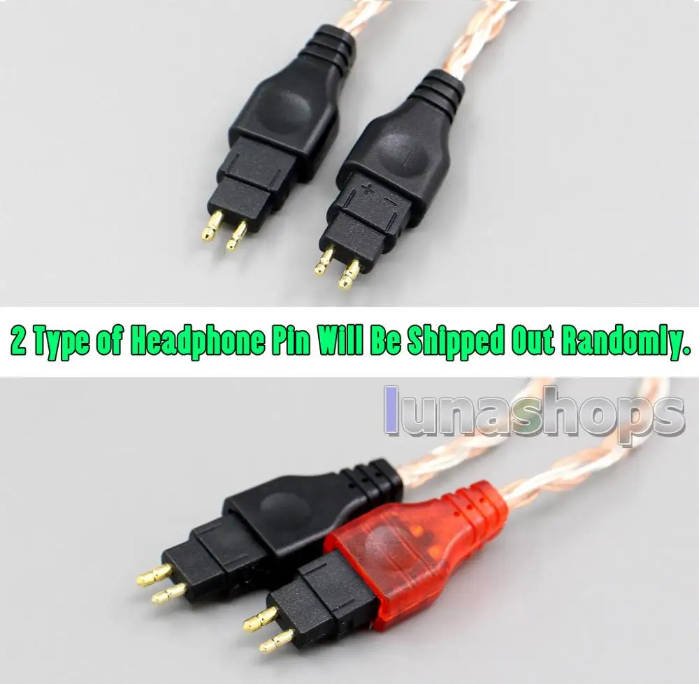 3.5 مللي متر 2.5 مللي متر XLR 4.4 مللي متر 8 النواة الفضة مطلي أورينت سماعة كابل ل سنهيسر HD580 HD600 HD650 HDxxx HD660S HD58x HD6xx LN006543