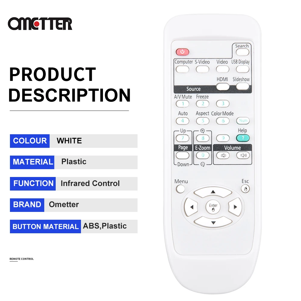 Новинка для пульта дистанционного управления Epson для проектора EB-D290/W03/X03/W15/X17/X18/CB-S03