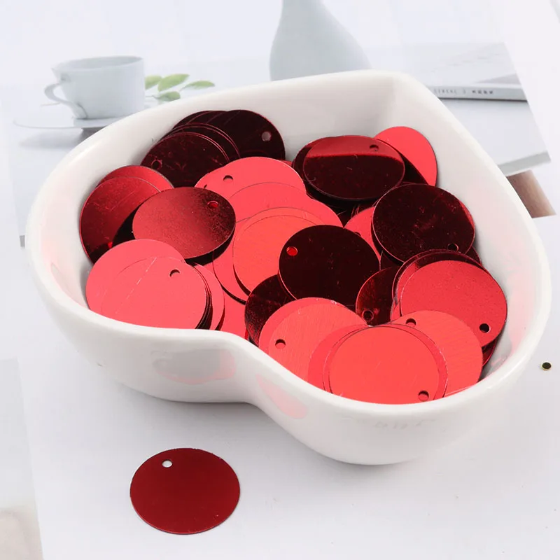 200pcs/lot Size 12mm Sequin Flat Round  Sequins Paillettes Sewing Wedding Craft,Kids DIY Women Garments Accessories