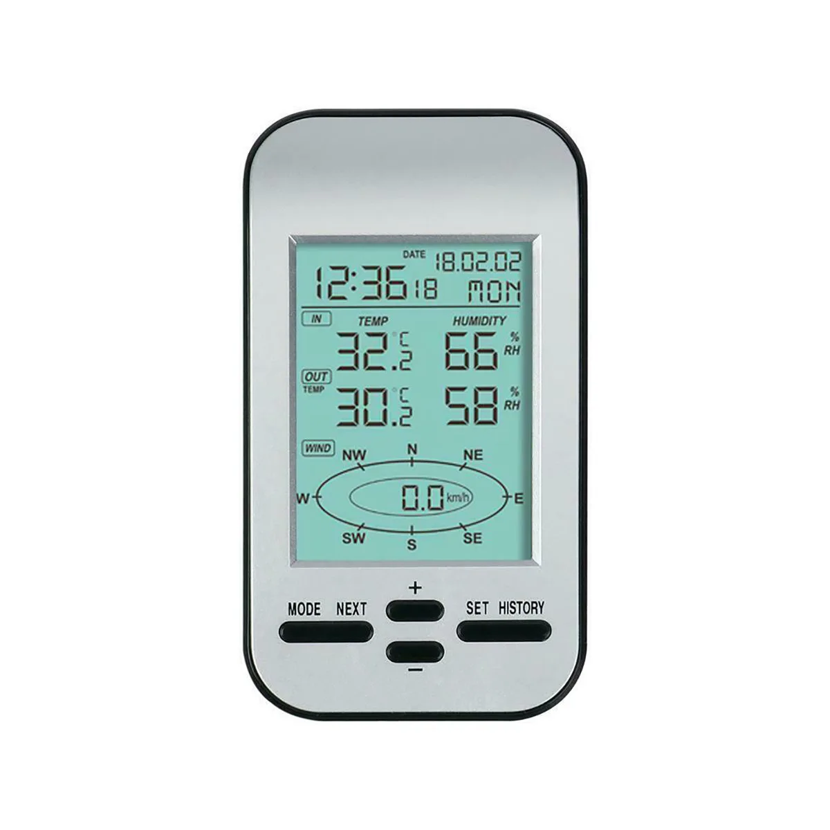 Nuova stazione meteorologica Wireless anemometro sensore di direzione della velocità del vento meteometro misuratore di umidità digitale della temperatura del freddo del vento