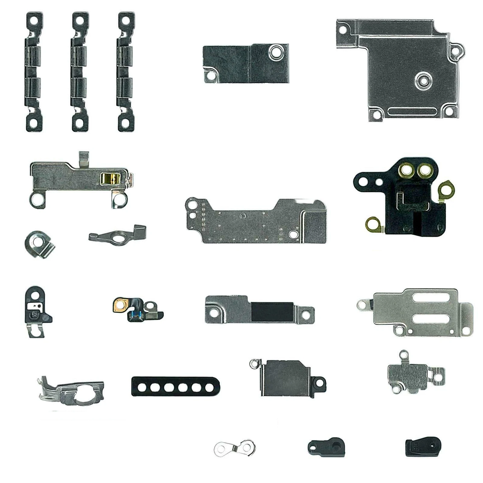 Full Set Small Metal Internal Bracket And Screws Parts Shield Plate Kit For iPhone 6 6 Plus 6s 6sPlus