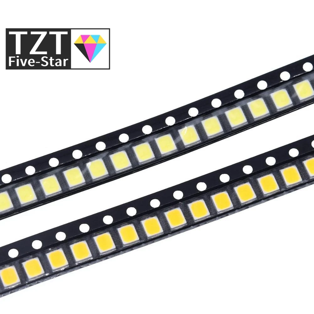 TZT 100/200PCS 21-25 LM weiß/warmweiß 2835 SMD LED 0,2W hochhelle Chip-LEDs NEU Heiß begehrt – Detail 2