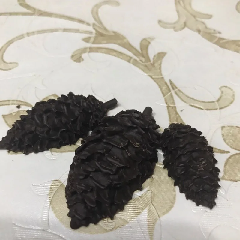 1 Piece Pine cones Shape Sugarcraft Silicone mold fondant mold cake decorating tools chocolate pinecone image 5