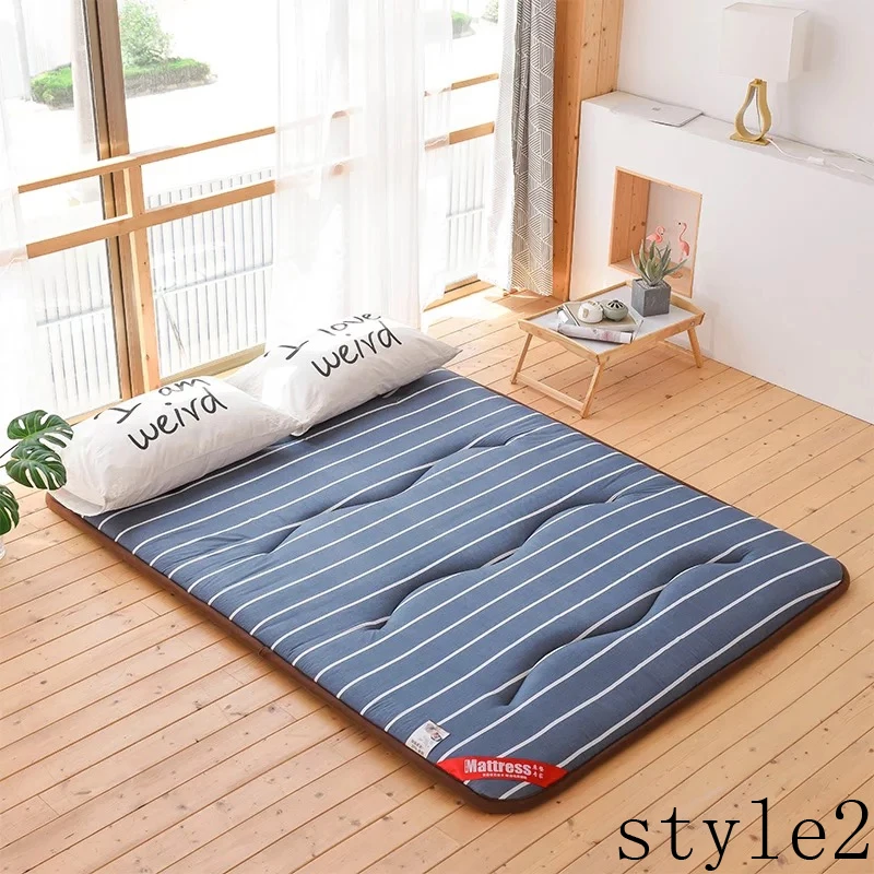 Comfortable Soft Fold Tatami Mattress student dormitory single double Bedding Mattress Topper Tatami Thick Warm Cotton Mattress