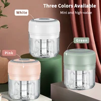 HiPiCok Meat Grinder Electric Garlic Crusher Food Chopper Mini Garlic Press Vegetable Chopper Masher Machine USB Kitchen Gadgets 6