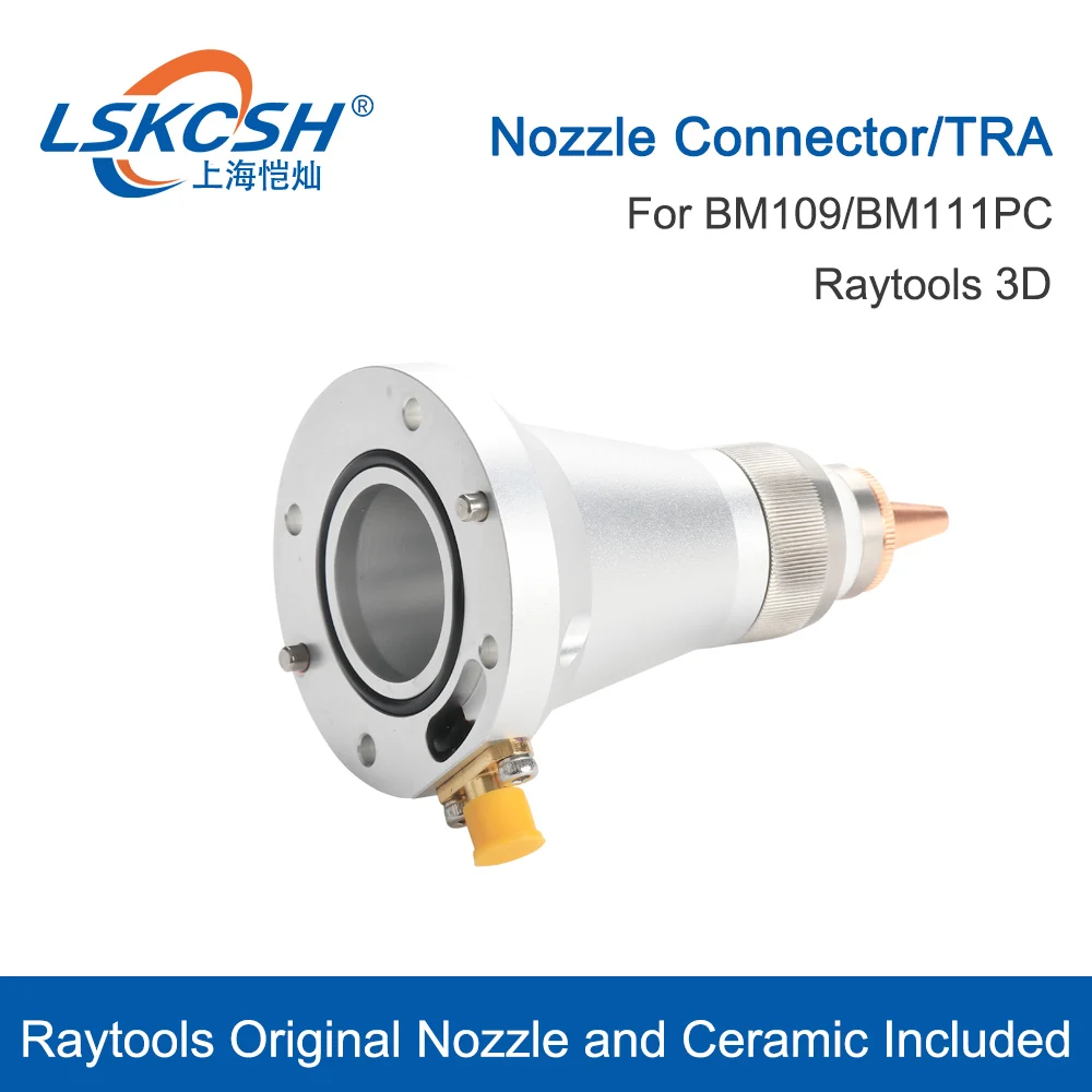 Imagem -03 - Lskcsh-bico Conector de Laser em Fibra Capacidade de Sensor Tra para Bm109 Bm111 Cabeça de Corte a Laser 3d