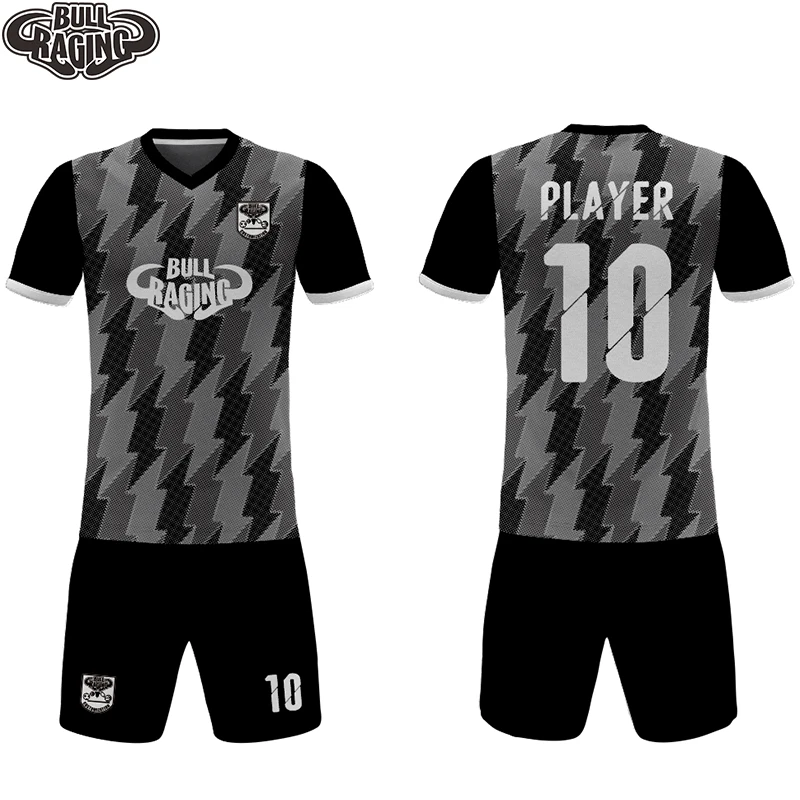 Geometry PattenGreen Design Sublimation Soccer Uniform Short Retro Men Soccer Club Jerseys