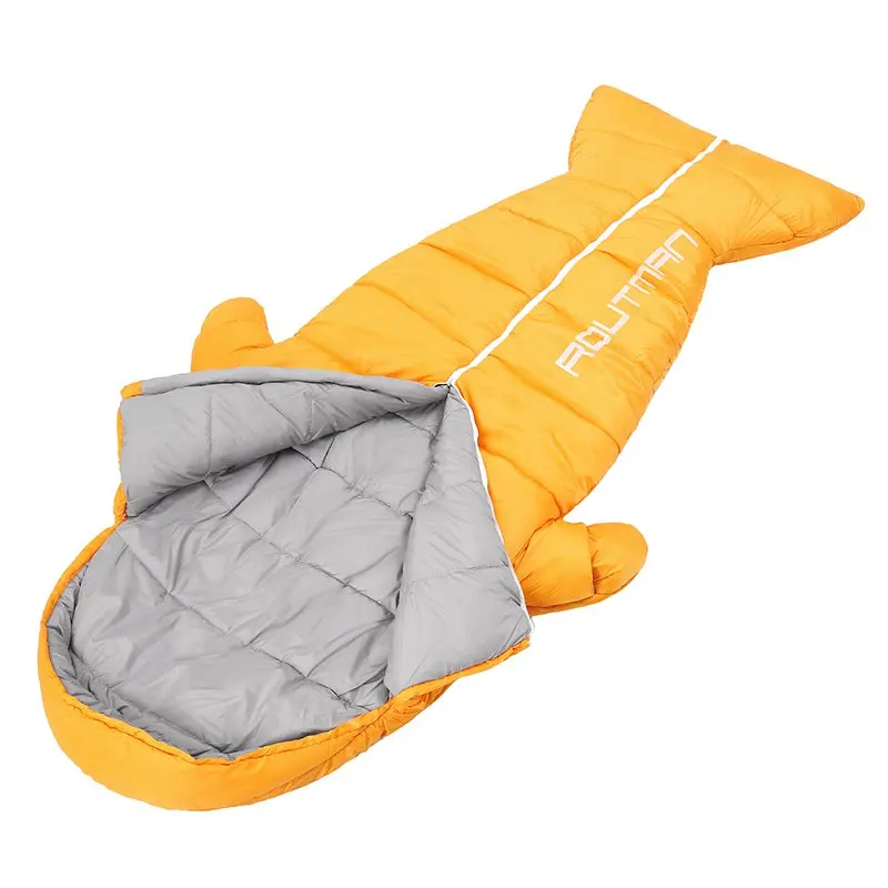 New Good Quality  Single Sleeping Bag Adult Outdoor Travel Autumn And Winter Thickening Female Male Indoor Camping Cold