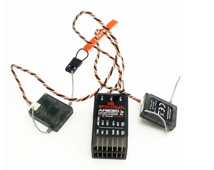 Приемник приемника AR9020, приемник приемника W 2 Satellites 9CH DSM X DSMX 9 channel RX, подходит для трансмиттера спектр DX9 DX8 DX18