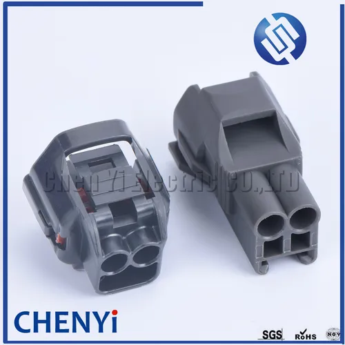 Imagen 2 del producto 2 juegos de conector automotriz de 2 pines 1JZ-GTE 2JZ-GTE 90980-10947 enchufe del sensor de posición del cigüeñal 7283-7023-10 para Lexus Toyota