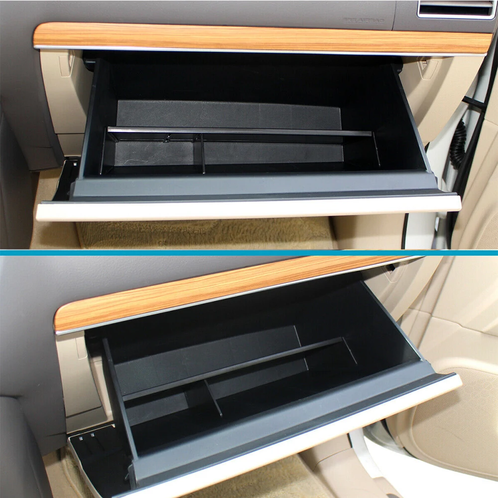 Car Center Co-pilot Glove Box Interval Storage Partition Organizer Tray for Toyota Land Cruiser Prado 150 LC150 FJ150 2010~2023