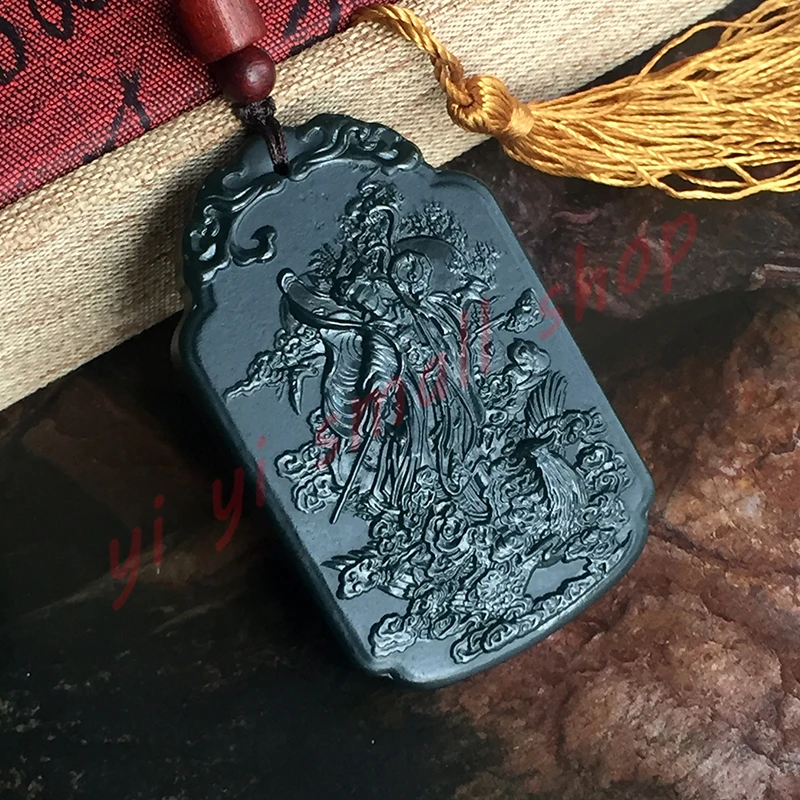 

Taoism Hotan Gray Jade, Ttalisman to ward off evil spirits, nine Xuannv, Empress pendant, Taoist magic tools, handicrafts