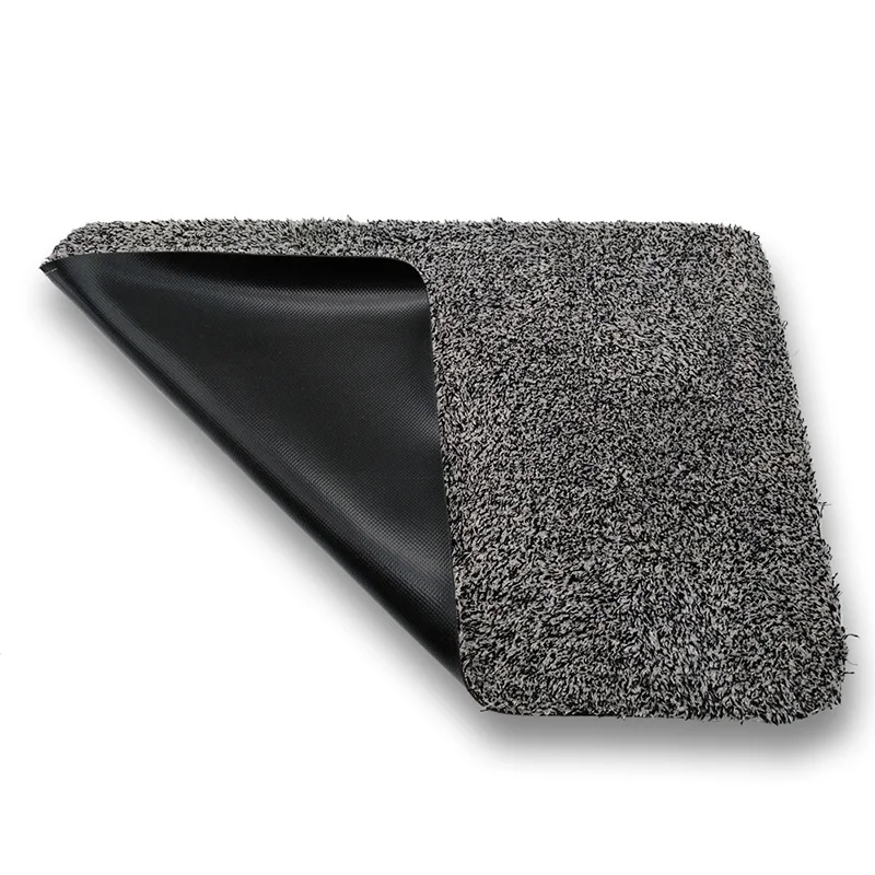 Indoor Super Absorbs Doormat PVC Backing Non Slip Door Mat for Small Front Door Inside Floor Dirt Trapper Cotton Entrance Rug