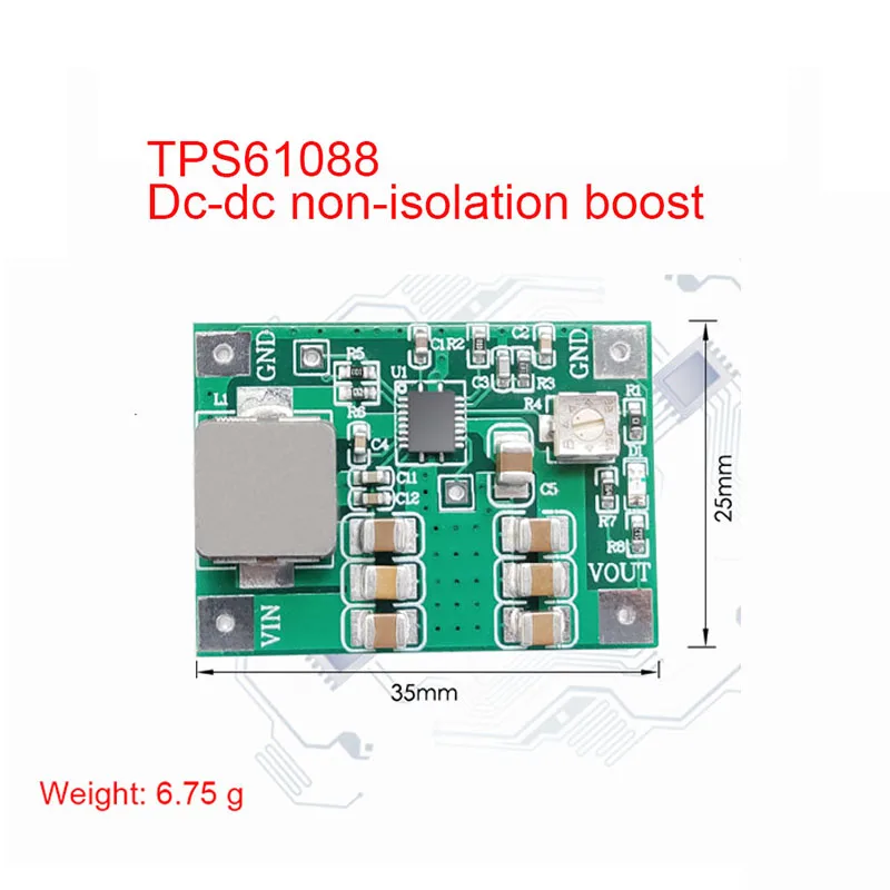 TPS61088 PowerModule Booster Power Supply LithiumBattery Booster Power Supply High Efficiency Large Current MINI