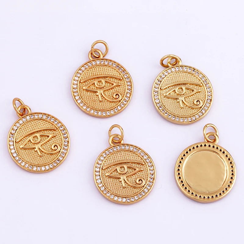 Löwenzahn Erde Stern Herz Hand Zirkonia CZ gepflastert Charm, 18K echt vergoldet Farbe, Handwerk Schmuckzubehör L87 – Detail 24