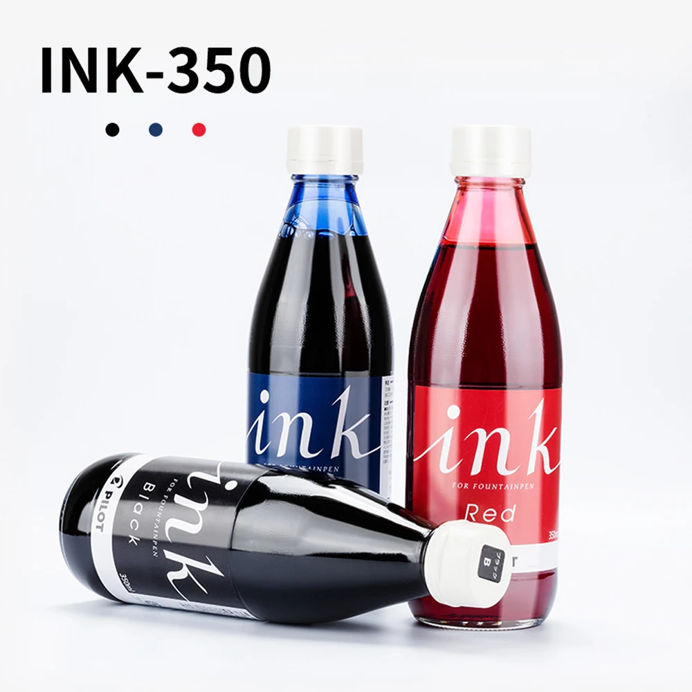 1 Bottle Pilot Fountain Pen Ink INK-70 / INK-30 / INK-350 Non-blocking Ink Non-carbon Ink Quick-drying Large Capacity 30ml