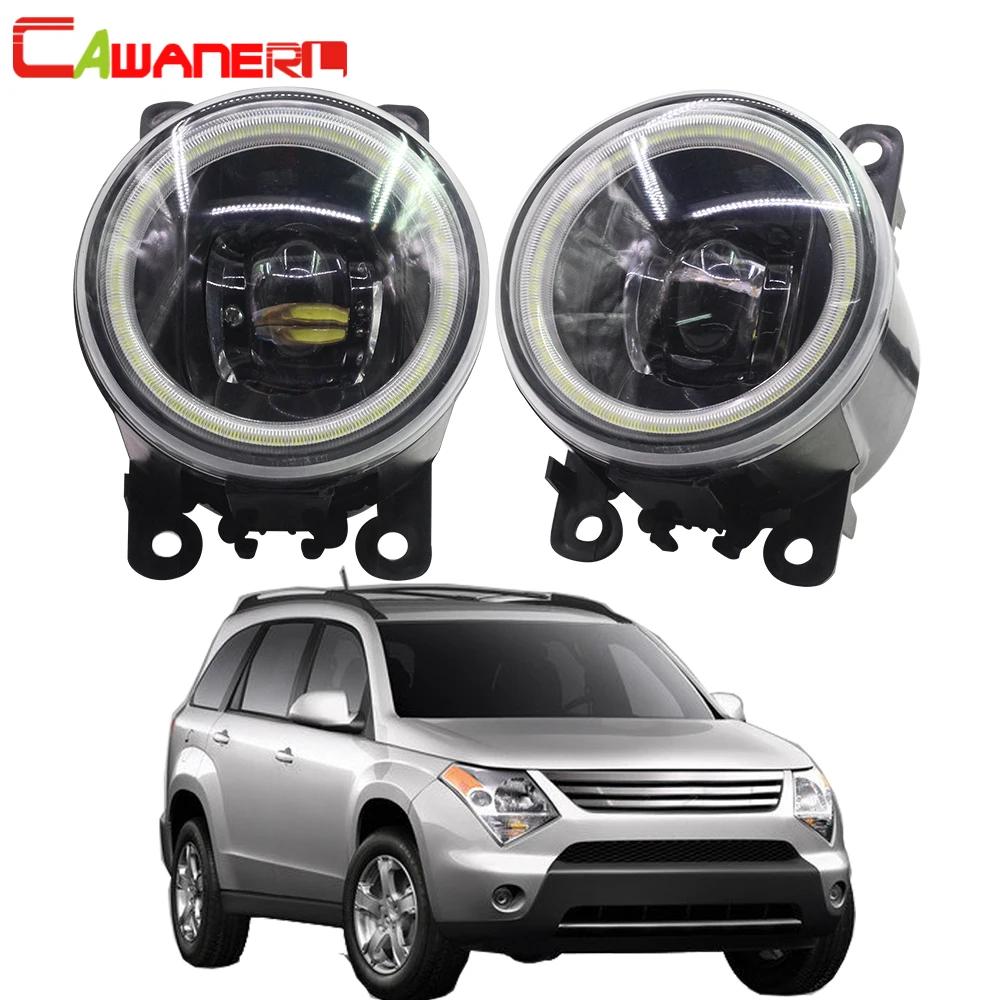 

Cawaner 2 Pieces Car 4000LM LED Bulb H11 Fog Light Angel Eye DRL Daytime Running Light 12V For Suzuki XL7 XL-7 2007 2008 2009