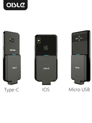 OISLE Power Bank Mini Portable External Battery Fast Charge Spare Battery PoverBank for IPhone 12/13/15 Pro/Samsung/Redmi/Huawei