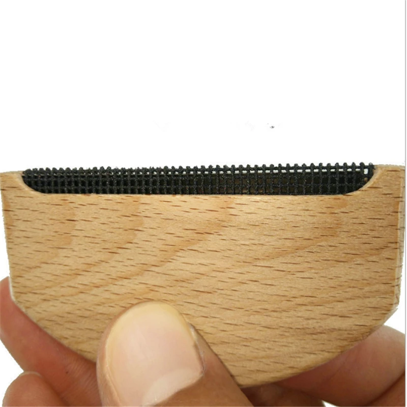 Depiladora de madera para suéter, afeitadora de ropa, removedores de pelusa de suéter, recortadora de pelusa de madera portátil Manual, afeitadora de Peine