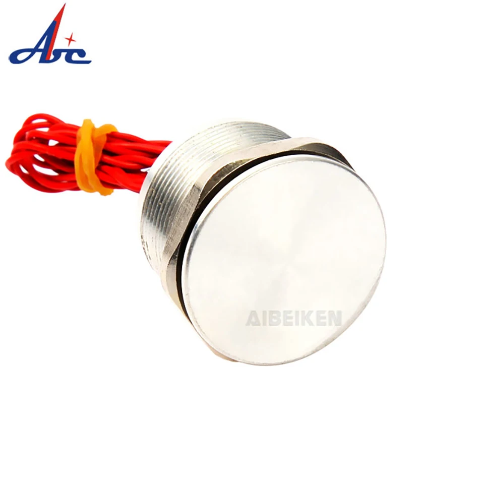 12/16/19/22/25/30MM IP68 Waterproof Stainless Steel  Momentary push button switch Metal Piezo Touch Switch