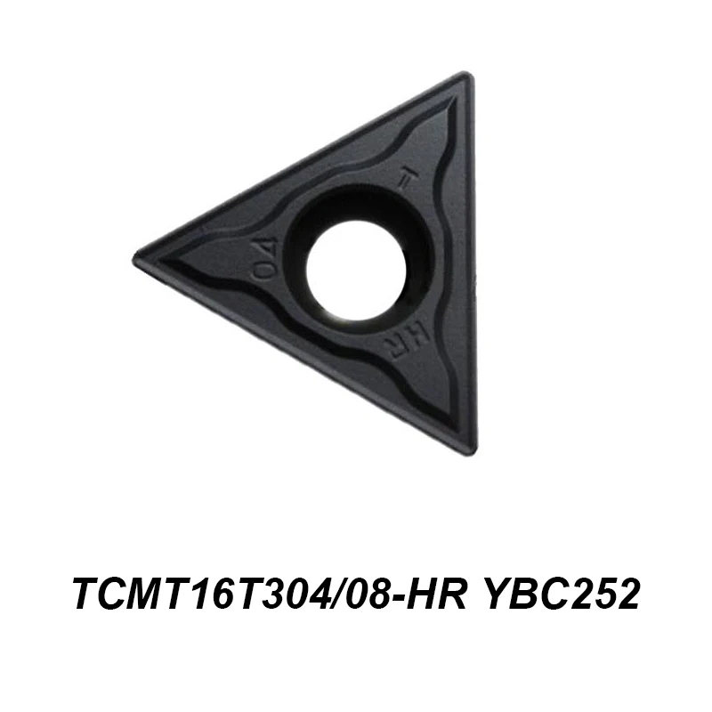 

Original TCMT 16T304 16T308 TCMT16T304-HR TCMT16T308-HR YBC252 Special For Steel Processing Triangular Boring Cutter CNC Tool