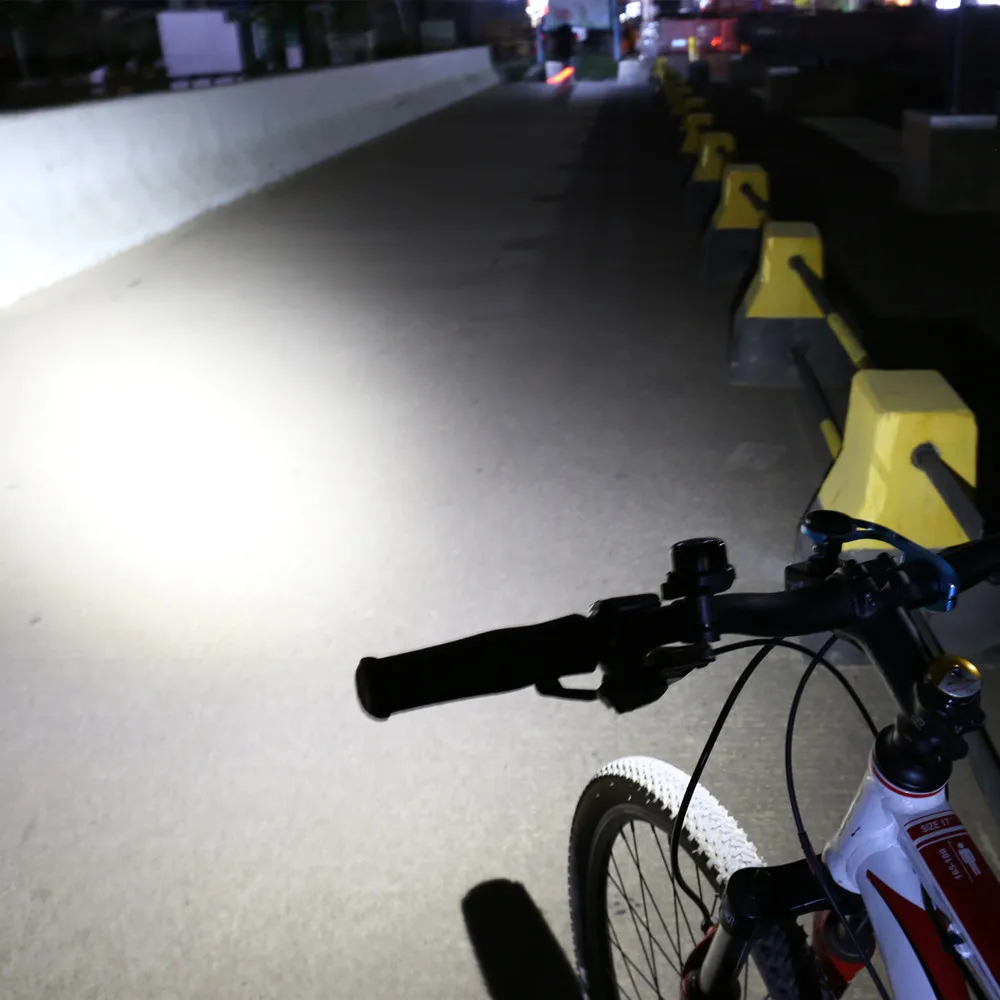 Bicycle Light Front 450LM Road Bike Headlight 1600mAh Rechargeable Front Bike Flashlight Quick Release Compact LED Cycling Lamp