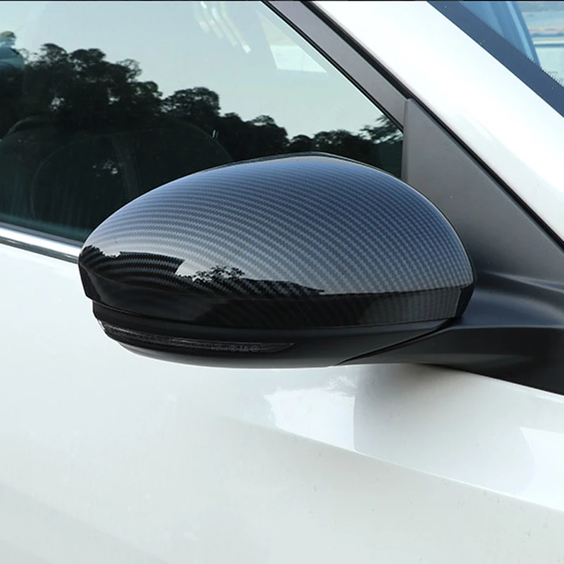 For Nissan Note E-power 2021 ABS Carbon Fiber Rear View Mirror Cap Side Wing Mirror Cover Caps Side Mirror Cover Car Accessories