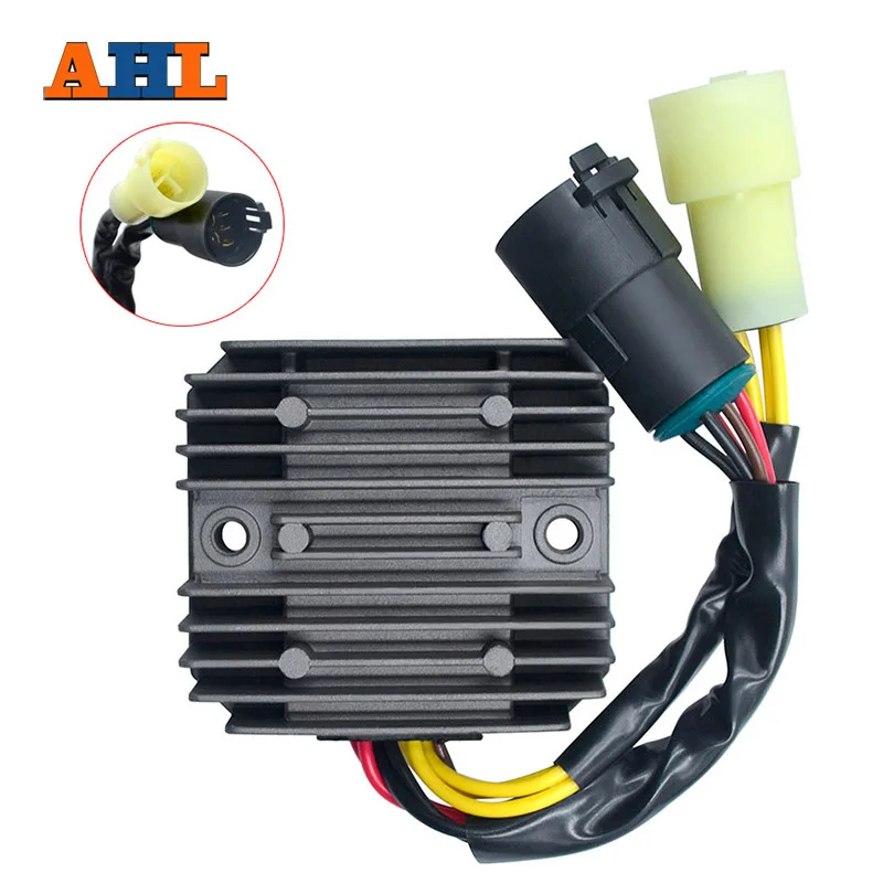 AHL Motorcycle Voltage Regulator Rectifier for KAWASAKI KVF360 KVF400 KVF700 Prairie KLF300 Bayou KSV700 KFX700 KVF300 KVF650