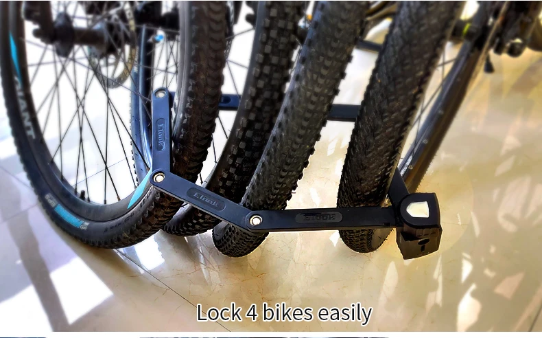ETOOK Bicycle Lock Folding Chain Lock Anti-theft Scooter Motorcycle E-bike Joint Lock Anti-shear MTB Bike Lock Bike Accessories