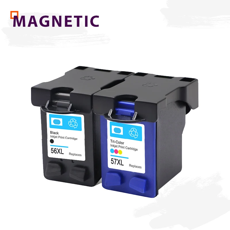 NEW HP56XL 57XL ink cartridge replacement for hp 56 57 hp56 hp57 Deskjet 450 450cbi 450ci 450wbt F4140 F4180 5150 5550 printer