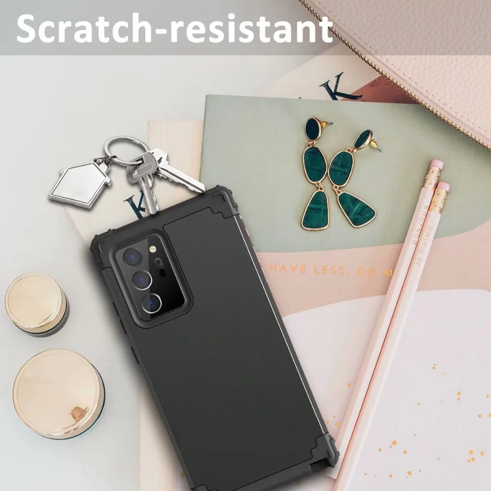 Heavy Duty Hybrid Sturdy Armor Defender High Impact Shockproof Protective Cover Case For Samsung Galaxy Note 20 Ultra/Note 20