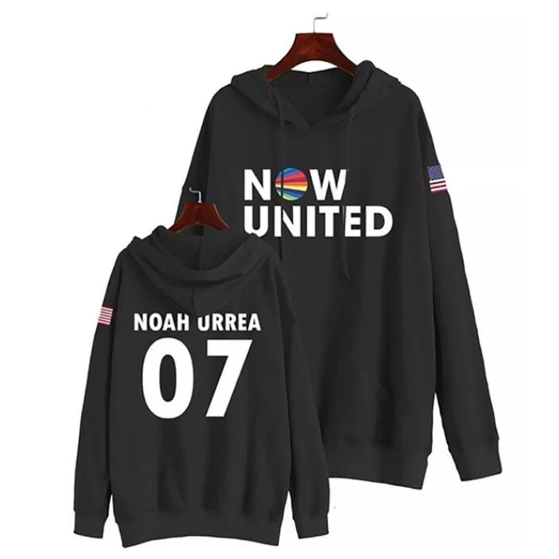 Now United Oversized Women/Men Hoodies Sweatshirts Any Gabrielly 06 Pullover Hooded Jacket Unisex Harajuku Tracksuit Streetwear