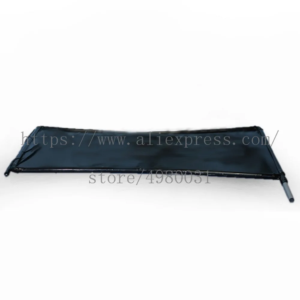 

Made of 100% real natural black latex bondage vacuum bed with breath holes and including plastic framings 220cmx100cm