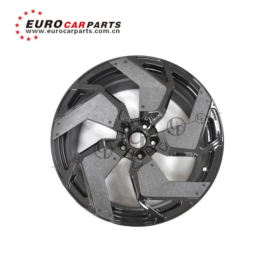 LP700 aluminum alloy wheels for LP700 Forging process aluminum alloy with carbon finber rims LP700 hub 20 inch