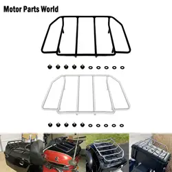 Motorcycle Tour Pack Top Tail Luggage Rack Holder Black/Chrome For Harley Touring Street Glide Road King CVO Limited 1984-2025