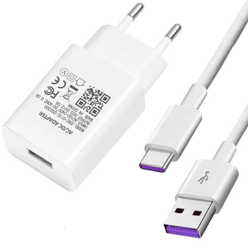 

USB Charging Phone Charger For Honor 8X View 20 V20 Nova 3 3i 3E Mate 20 10 P20 Lite Pro P30 P Smart Plus 2019 Type C Cable
