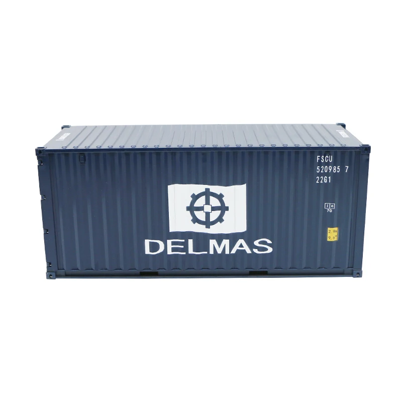 

Collectible Diecast Toy Model Gift 1:20 Scale DEL MAS Shipping Express 20 GP Truck Container Model For Business Gift,Display