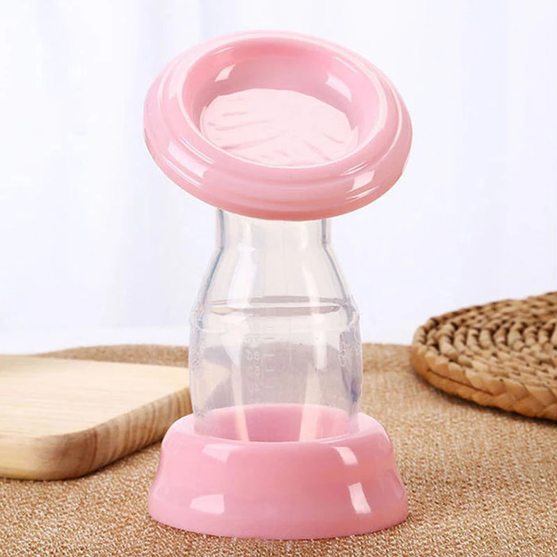 เด็ก Breast Pump 2021ใหม่แฟชั่น Maternity Breast Collector การแก้ไขอัตโนมัตินมซิลิโคนปั๊ม